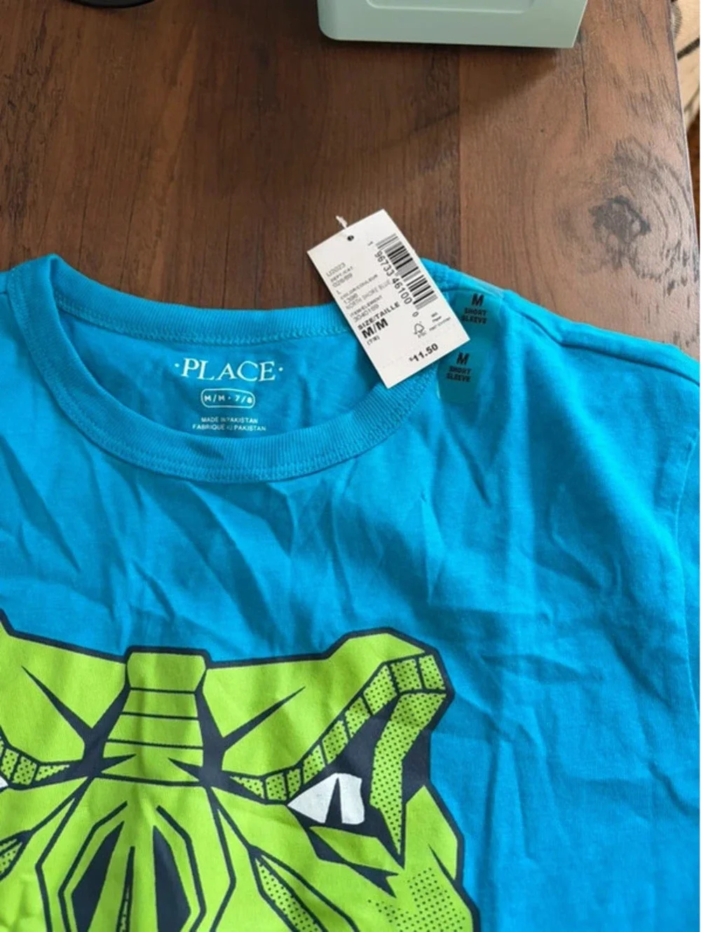 Bundle of 2 NWT The Children's Place Dino Tshirts size M boys.